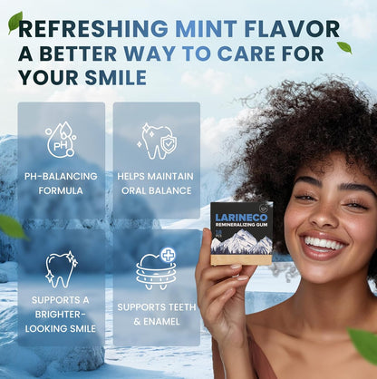 Larineco Remineralizing Gum – 36 Pieces, Mastic Mint